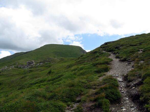 Die Rampe des Bentlstein. Im Winter ein Schitourentraum.
