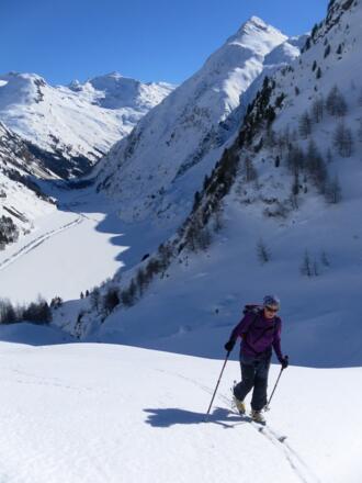 Tiefblick ins Gschlösstal