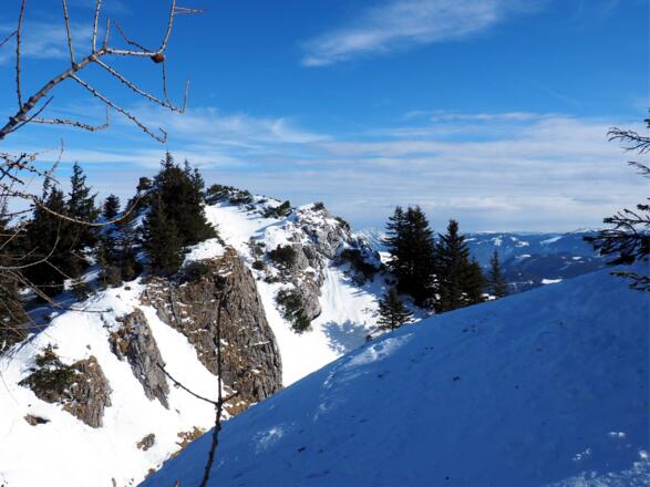 Ostgipfel vom Schlussgrat