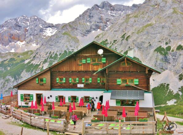 zurück an der Pfeishütte