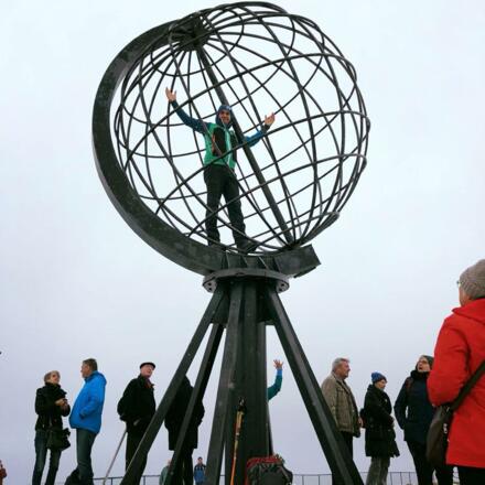25.04.2018 Thair Abud am Nordkapp 71º 10' 21"