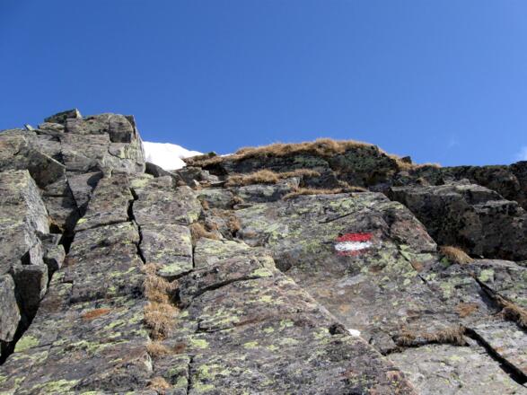 Weiter ohne Schi am Sommerweg mit sehr guter Markierung