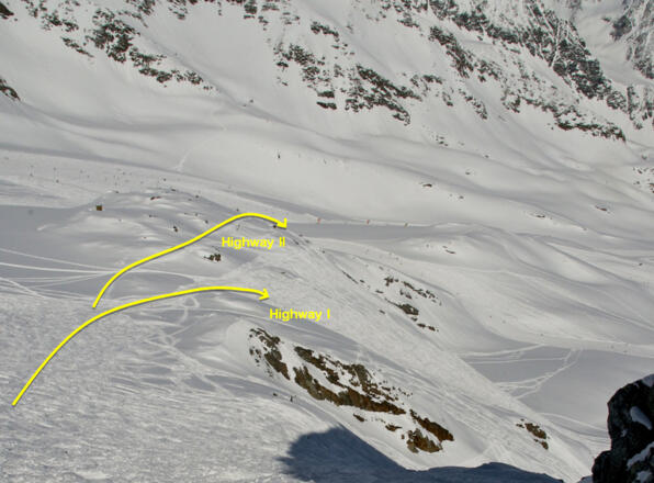 RUN 2a Highway II - Übersicht Highway I und II