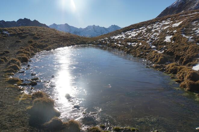 Vor der Freiburger Hütte