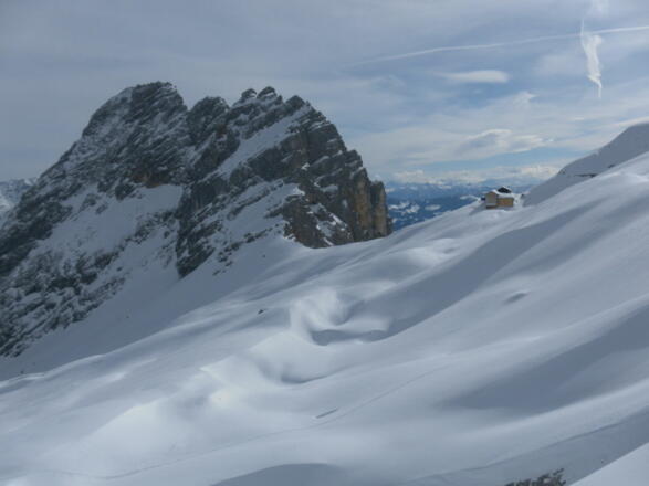 Passauer Hütte unter dem Mitterhorn