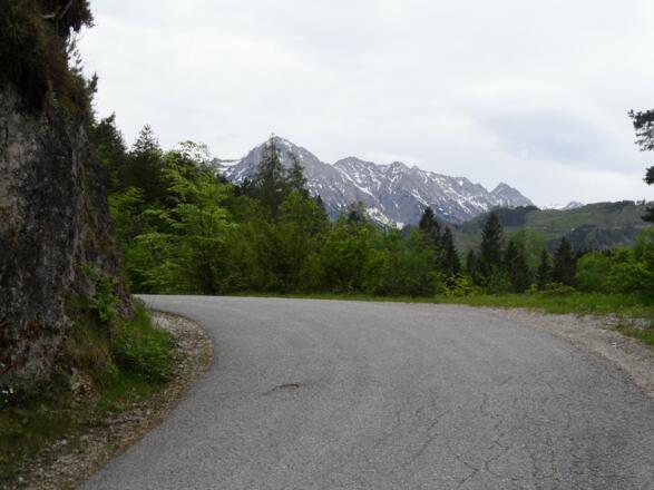 Unverhofft taucht das Tote Gebirge am Horizont auf!