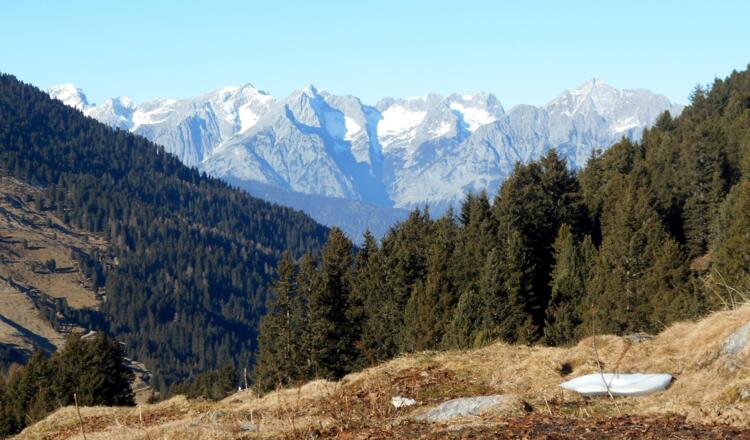 Blick hinüber zum Karwendel