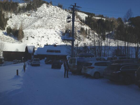 Parkplatz Biathlonzentrum Innerrosenau