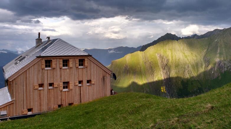 Sonnenuntergang an der Gleiwitzer Hütte