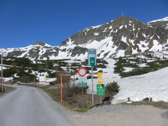 Hundskogel und Plattenkogel vom Ausgangspunkt