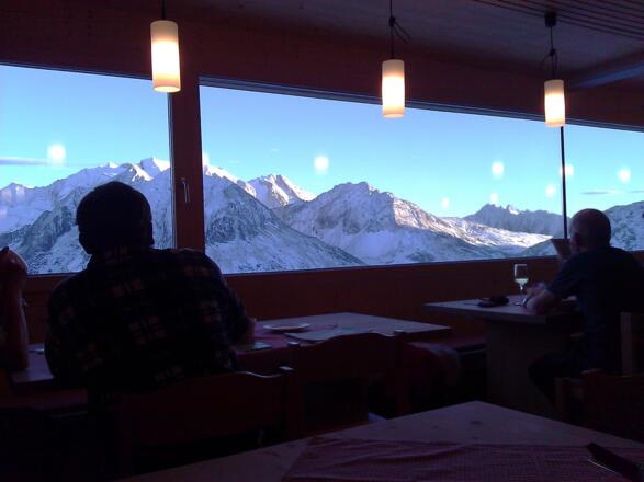 Panormablick aus der Olperer Hütte 2388 m