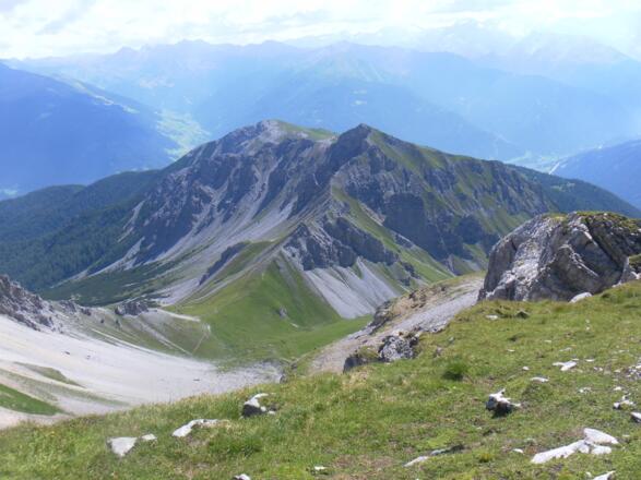 Kalbenjoch, Peilspitze und Blaser