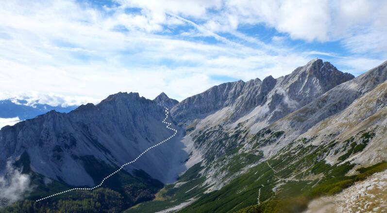 Querung zum Stempljoch