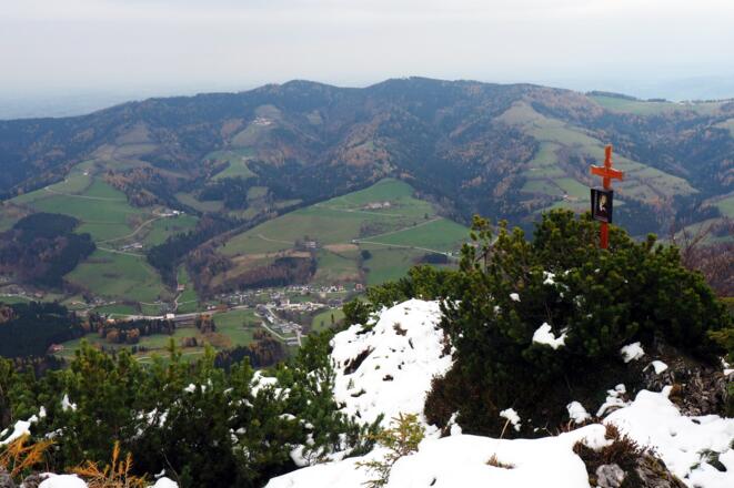 Talblick vom Mittagstein 1260m
