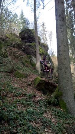 Der Teufel selbst wacht über den Teufelsfelsen