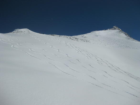 Skidepot am Grat