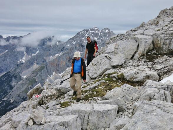 Aufstieg zur Kleinen Stempeljochspitze