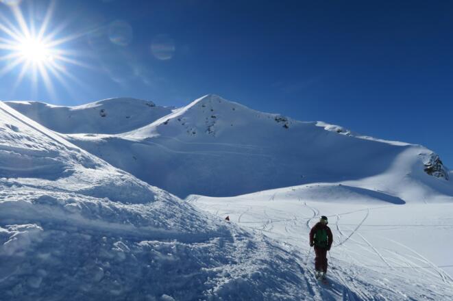 Flachstück im Mittelteil
