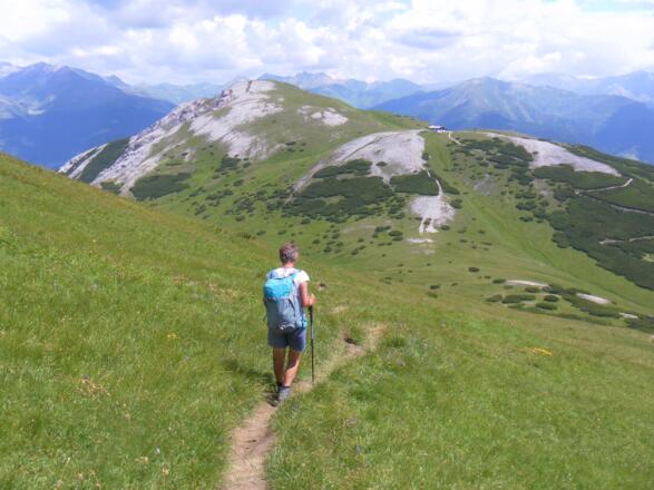 Blaser mit Blaserhütte