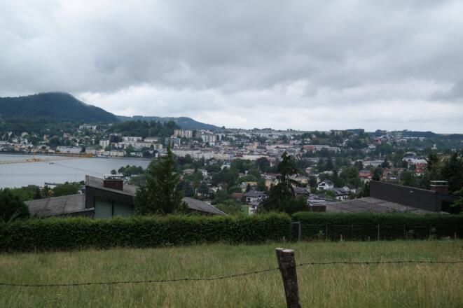 Gmunden vom Höhenweg.