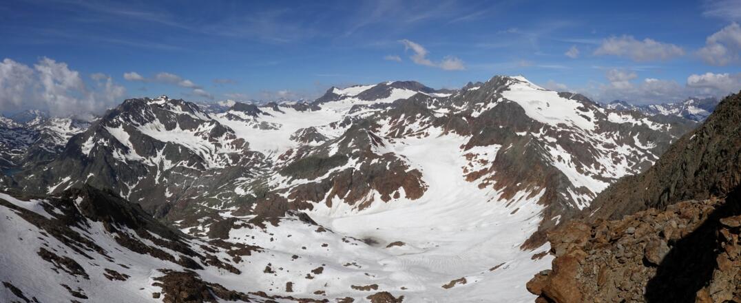 Wilder Freiger und Sonklarspitze - von Magdeburger Scharte