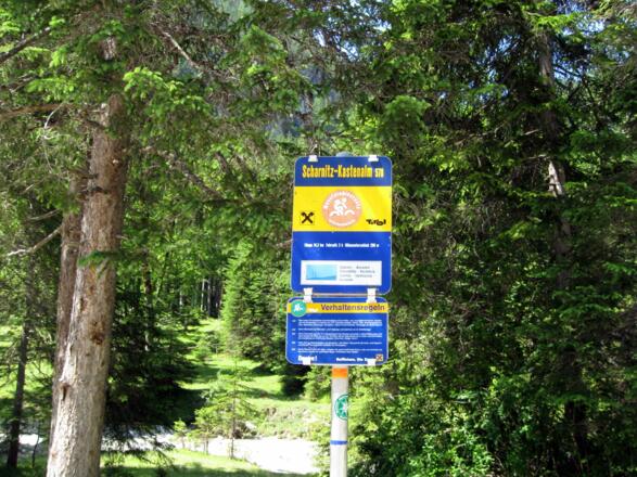 Mountainbikeroute Nr. 578 "Scharnitz - Kastenalm"