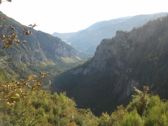 Blick in die Polsterlucke