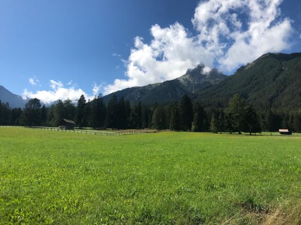 Blick zur Vorderen Platein