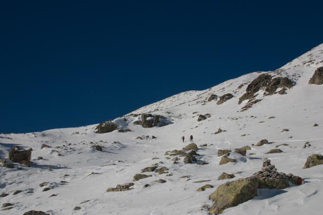 Am Ende der ersten Steilstufe