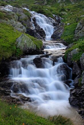 Wasserspiele bei der Göralhütte
