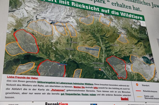 Auf der Bergen um Zederhaus gibt es etliche Wildruhezonen. Die hier vorgestellte Tour berührt keine davon.