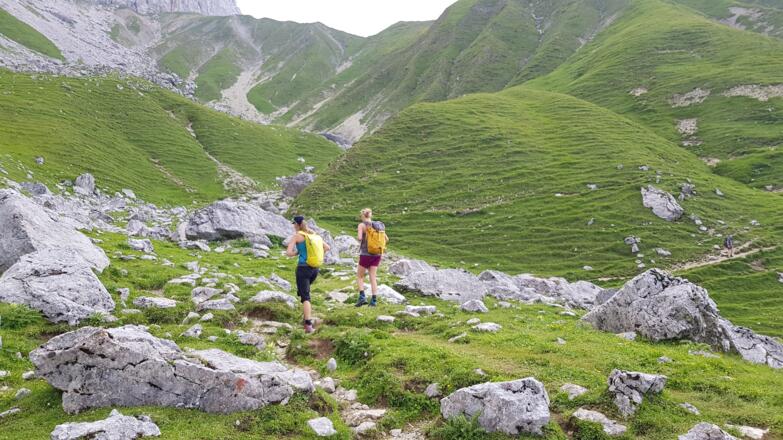 Richtung Scharnitzjoch