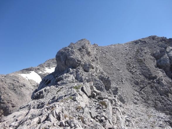 Am Aufstieg zur Braunarlspitze