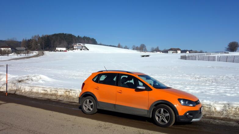 Parken 750m an der Bergstraße