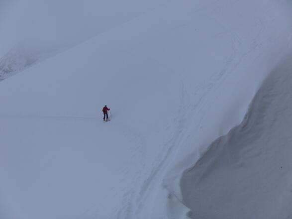 am Kolk vor dem Schartenanstieg
