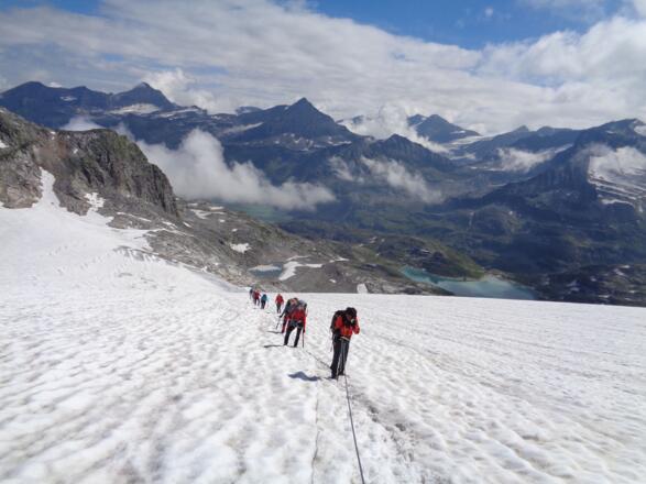 Am Gletscher