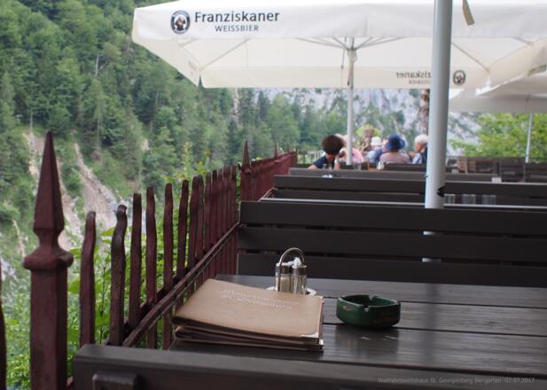 Biergarten Wallfahrtsgasthaus St. Georgenberg 898m