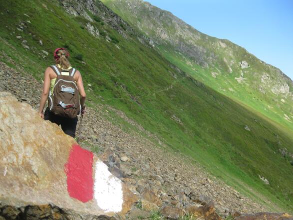 Weiter Richtung Kleegrubenscharte