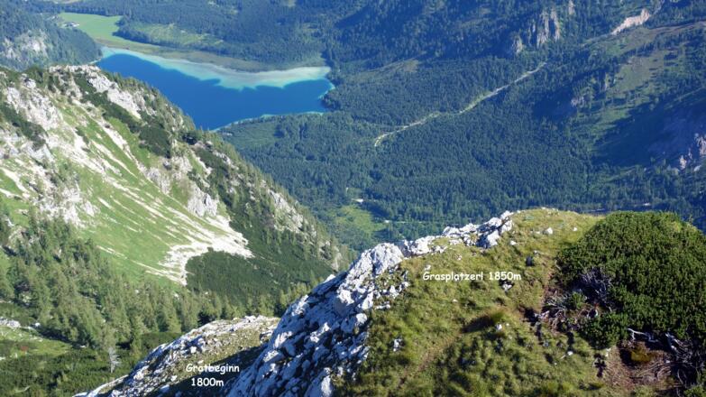 Grat 1870m mit Offensee