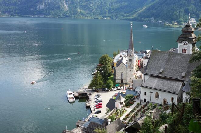 Blick auf Hallstatt
