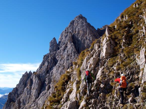 Nach dem Einstieg um 1830 m