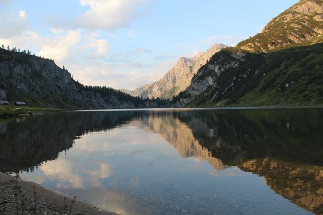 Abendstimmung am Tappenkarsee