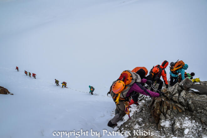 Abstieg vom Becherhaus
