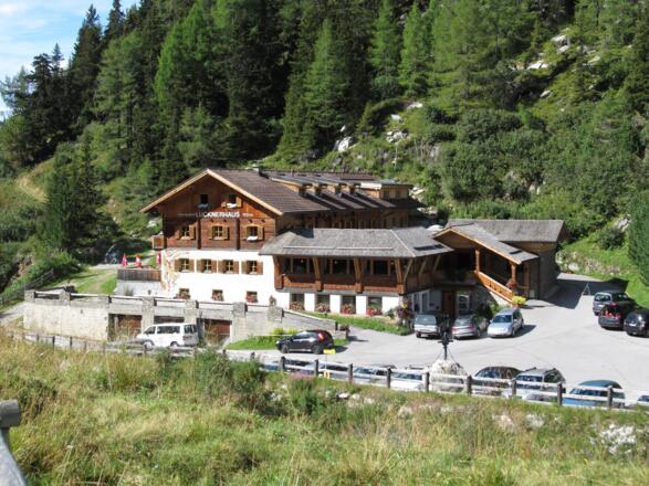 Lucknerhaus - Ausgangspunkt am Ende der Kalser-Glocknerstraße