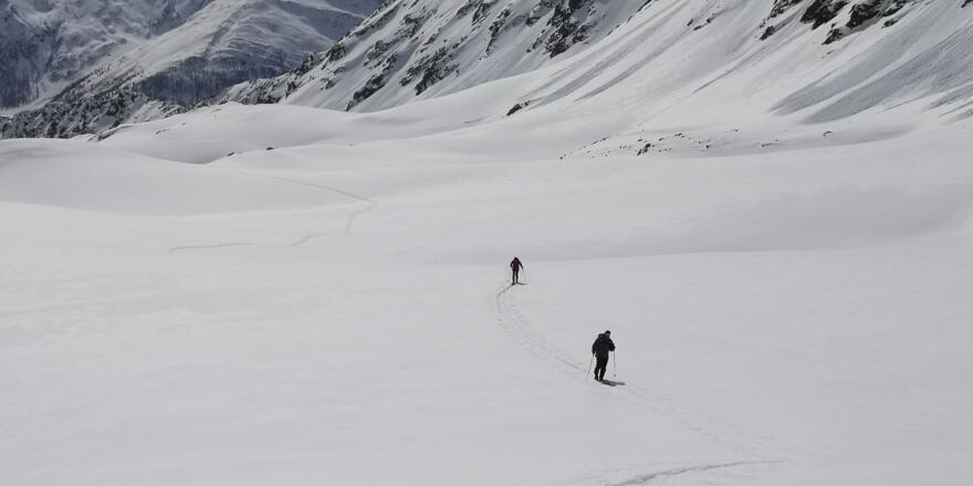 im oberen Drittel des Hochtales