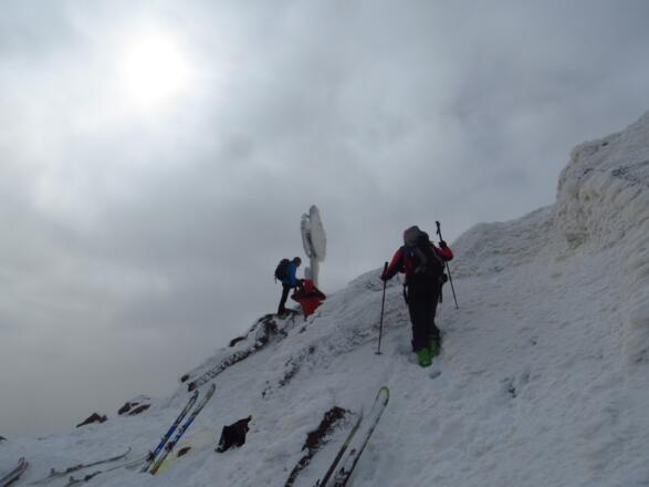 Die allerletzten Meter zu Fuss