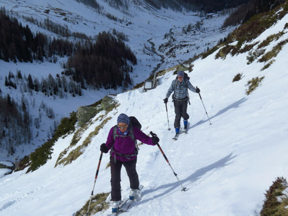 Rampe zur Oberen Tauernalm