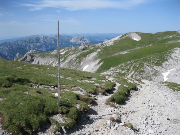 Über das Hochplateau des Hochschwabs (Rauchtalsattel), (19.07.2012)