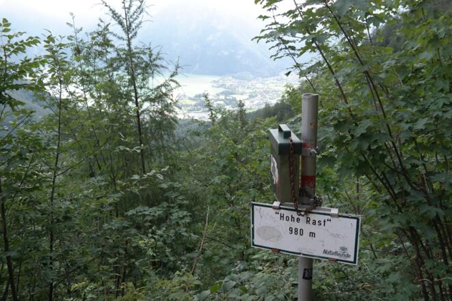 Aussichtspunkt "Hohe Rast".