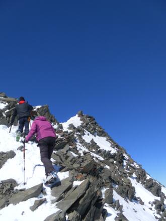 Firn-Felsgrat